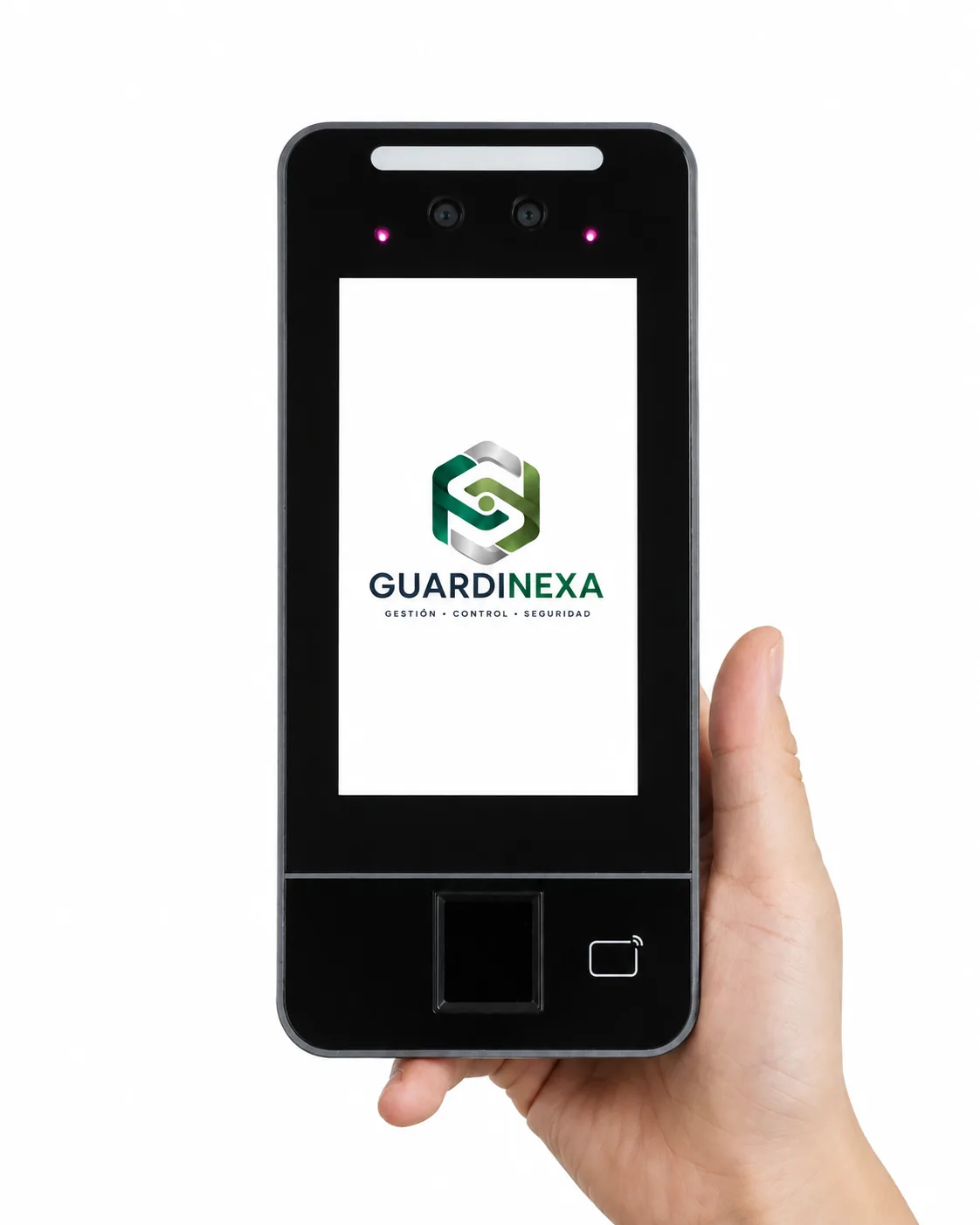 Terminal biométrico integrado con GUARDINEXA
